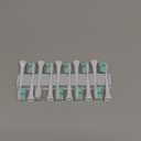 Toothbrush Replacement Heads for Philips Sonicare Plaque Control Click-on Electric Toothbrush Handles, 10 Pack Refill Brush Heads, White