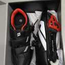 Peloton Cycling Shoes for Peloton Bike and Bike+ with Delta-Compatible Bike Cleats (11 Women/9 Men, Black, Red)