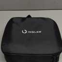 IG INGLAM Hair Dryer Brush, 4-in-1 Detachable Blow Dryer Brush, Ionic Diffuser Hair Dryer & Styler Volumizer with Oval Titanium Barrel, One-Step Hot Air Blowout Styler, Dark Green