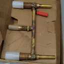 Moen Brass Two Handle 3-Hole Roman Tub Valve Adjustable 1/2-Inch CC Connection, 4792 (0.5)