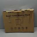 Heated Towel Rack, Towel Warmer Rack for Bathroom with Timer and Temperature Multi-Level Adjustments, IPX4 Wall Mounted Towel Heaterwith Fast Heating, Towel Dryer with Shelf, Plug-in, Black