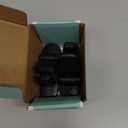 Door Lever Lock (2 Pack) Prevents Toddlers from Opening Doors. 3.25" L * 1.5" W * 4.5" H Easy One Hand Operation for Adults. Durable ABS with 3M Adhesive Backing. Simple Install, Black