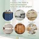 Wood Furniture Paint for Cabinets, Doors, Tables, Chairs and Dressers All In One Refinishing Matte Wood Paint Kit Water-Based No Need Prime No Varnish Easy to Use 6.35oz-1 Pack (Alchemist)