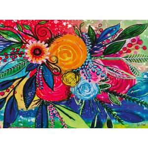 Ravensburger USA Jigsaw Nationals - Color Burst - 500 Piece Jigsaw Puzzle - Bold and Bright Nature Scene - Soothing Puzzling Experience - Ages 12 and Up