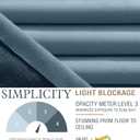 Lazzzy Blue Velvet Valance Blackout Thermal Insulated Scalloped Valance Small Short Wave-Shaped Window Curtain for Bedroom Living Room 18 Inch Curtain Valance Rod Pocket 1 Panel Dark Slate