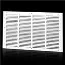 Return Air Grille for 20"Wx12"H inch Duct Opening, Air Return Vent Cover for Wall or Ceiling, AC Wall Vent Cover Grill HVAC Cold Air Intake Grille Without Filter Housing, Outer Dimension:21.75"WX13.75"H
