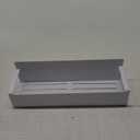 HuggieGems 1 Pack Magnetic Spice Storage Rack Organizer for Refrigerator and Oven, White Fridge Organizers and Storage