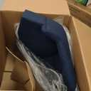 COLAMY Fabric Side Dining Chairs Set of 4, Wingback Upholstered Dining Room Chairs with Tufted Button, Living Room Chairs for Home Kitchen, Beige