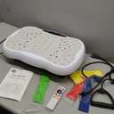 Vibration Plate Exercise Machine, Vibrating Platform for Lymphatic Drainage with 120 Speeds, Upgraded Vibrated Plates for Weight Loss, Full Body Workout Equipment for Fitness at Home