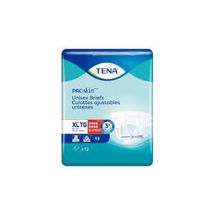 Tena Incontinence Briefs, Super, XLarge 12 Count, Package may vary. Tena Incontinence Briefs, Super, XLarge 12 Count, Package may vary.