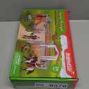 Horse Stable Playset, Horse Gifts for Girls and Boys with 3 Horses and 2 Riders, Horse Toys Set Farm Animals Toys for Kids 3 4 5 6 7 8+ (Horse Playset 1)