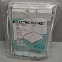 Electric Heated Blanket 72"x84" Full Size, Soft Coral Fleece with 4 Heating Levels and 10 Hours Auto-Off, Machine Washable, Cozy Plush Fabric for Home, Mint Green (009-light Green)