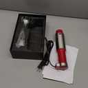 1000W Powerful Immersion Blender handheld, 2025 New Update Hand Blender with 25-Speed, Scratch-Resistant Corded Hand Mixer with Heavy-Duty Copper Brushless Motor and Gift Box (Black)