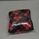 cyeollo 2 Pack Large Dog Sweater, Fleece Vest Pullover Sweatshirt Reflective Lightweight Christmas Pet Clothes for Large Dogs Dog Winter Coat Boy & Girl Pet Apparel, Red & Buffalo Plaid XXXL