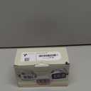 Peakeep Night Light Digital Alarm Clock Battery Operated with Indoor Temperature, Desk Small Clock (Black)