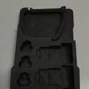 EVA Liner Compatible with Milwaukee 48-22-8435 Packout Tool Box  Precision-Cut Foam Insert Organizer Fit for M12 Compact XC Batteries and M12 Charger, Black