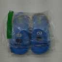 Sesame Street Clog Sandals with Backstrap - Open Toe Slides for Kids Girls and Boys - Sesame Sandal Slip-On Clogs Water Resistant (Sizes: 3-4 Infant / 5-10 Toddler / 11-12 Little Kid) (Blue - Cookie Monster)