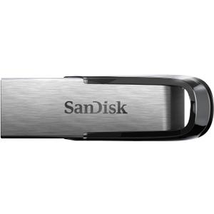 SANDISK 128GB Ultra Flair USB 3.0 Flash Drive, SDCZ73-128G-G46, Black