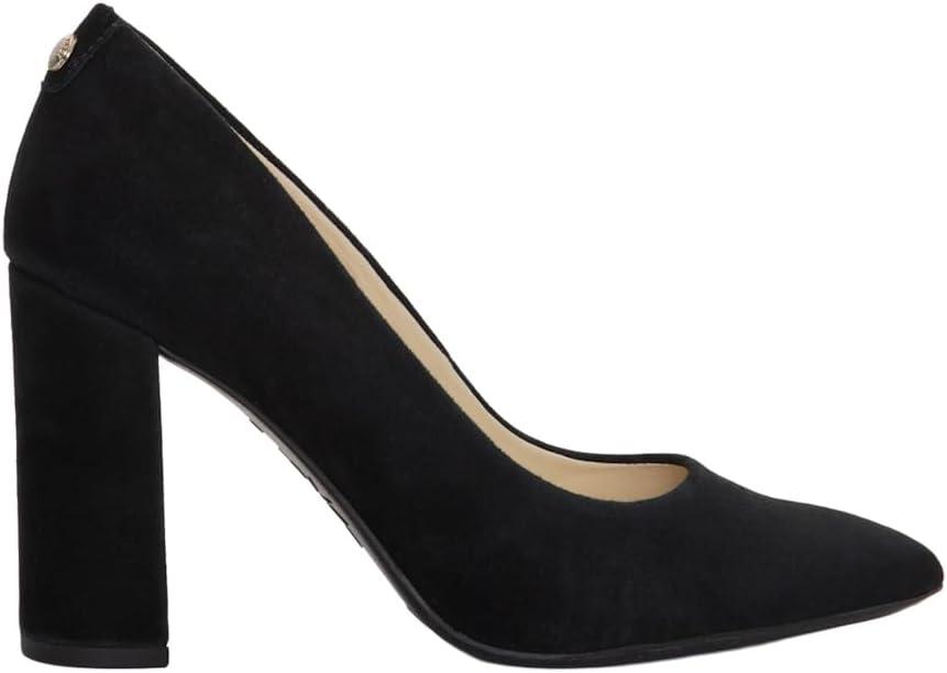 Nine West Women's Astoria9x9 Pump, Black Suede, 8.5