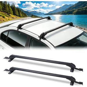 2PCS Universal Roof Rack Cross Bar Luggage Racks Replacement Cross Bars