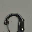 GEAR AID HEROCLIP (Small) Carabiner Gear Clip and Hook, for Hanging Bags, Purses, Lanterns, Strollers, Tools, Helmets, Water Bottles, and More (Stealth Black)