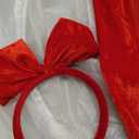 Baycon Halloween Classic Deluxe Princess Costume Adult Queen Fairytale Dress Role Cosplay for Adult (Large)