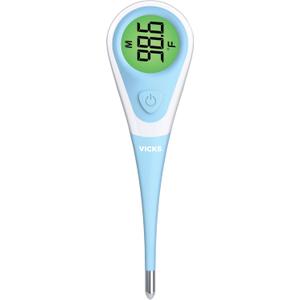Vicks ComfortFlex Digital Thermometer  Accurate, Color Coded Reading in 8 Seconds  Digital Thermometer for Oral, Rectal or Under Arm Use