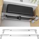 Kitchen Sink Installation Parts Kit,Undermount Sink Brackets,Undermount Sink Supports, Adjustable Stainless Steel Heavy Duty Support (28-39.4 Inches/71-100cm)