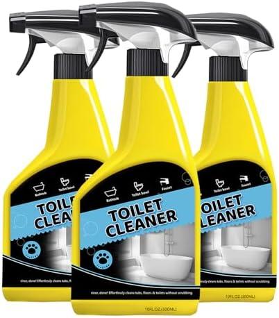 Zjjsjmjx All-Purpose Toilet Cleaner - Removes Stubborn Stains from Toilets, Bathtubs & Floor Surfaces