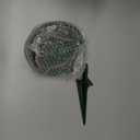 LED Christmas Spotlights Outdoor Plug in, Flood Stake Lights Outdoor, 5000K 350LM Landscape Light for Yard, Flag, Holiday Decor, Weather Resistant, 120V 6FT Power Cord, Green, ETL Listed, 2 Pack