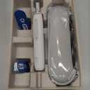 Oral-B Rechargeable Electric Toothbrush, iO3 Limited Deep Clean, 3 Cleaning Modes, Visual Pressure Sensor to Protect Gums, 2 Brush Heads, Travel Case, White (1 Count (Pack of 1))