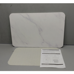 Stone Drying Mat for Kitchen Counter, 12"x16" Quick Drying Stone Dish Drying Mat, Super Absorbent Tableware Drying Mat Non Slip Heat Resistant Marble Diatomite Drying Mat