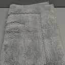 GRANNY SAYS Gray Bathroom Rugs, Bath Mats for Bathroom Non-Slip, Super Soft and Water Absorbent, Microfiber Bath Rugs, Machine Wash Dry, Large Bath Rugs for Bath Floor, Tub and Shower 36" x 24" (Grey)