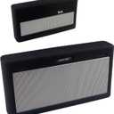 Case Compatible with Bose Soundlink III 3 Bluetooth Wireless Speaker - Silicone Protective Cover Sleeve Travel Carrying Case