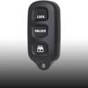 MechanMagic 2PCS Key Fob Remote Replacement Fits for Toyota 4Runner 1999 2000 2001 2002 2003 2004 2005 2006 2007-2009/Sequoia 2001-2007 HYQ12BBX Keyless Entry Remote Control HYQ12BAN/HYQ1512Y