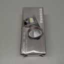 Rechargeable Spotlight Flashlight, High Lumens Handheld Spotlight,LED Searchlight with Shoulder Strap and USB Output for During Hurricane,Emergency, Storms, Outages,Hunting , Hiking, Camping(Black1)