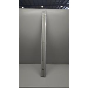 Cordless Light Filtering Mini Blind - 45 Inch Width, 64 Inch Length, 1" Slat Size - Pearl White - Cordless GII Morningstar Horizontal Windows Blinds for Interior by Achim Home Decor (45"W x 64"H, Pearl White)