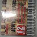 Brown Acrylic Paint Pens,12 Color Paint Pen Markers,Brush Tip Paint Pens for Rock Painting Wood Glass Ceramic Canvas Stone DIY Crafts Making Art Supplies