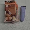 MANSPOT Bikini Trimmer for Women, Pubic Hair Trimmer Shaver for Women -Waterproof Hair Shaver Razors, LADYSPOT Shaving Sets,with 3 Guards,Replaceable Hypoallergenic Ceramic Blade,Wet/Dry(Purple)