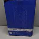 Tiawudi 12 Pack Plastic Storage Bins, Multi-Use Organizer Bins, Pantry Organizer, Clear Storage Containers for Home, Kitchen, Office, Cabinet, Shelf and Fridge Organization