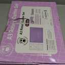 Headley Tools Rotary Cutter Set - 45mm Fabric Cutter, 5 Extra Rotary Blades, A3 Cutting Mat, Quilting Ruler and Sewing Clips, Craft Knife Set, Ideal for Crafting, Sewing, Patchworking, Purple