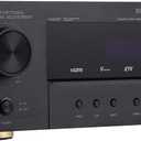 7.1‑Channel Home Theater AV Receiver, HDMI 2.0, Optical & Coaxial Digital Audio Ports, Uncompressed Surround‑Sound Amplifier for Home Cinema