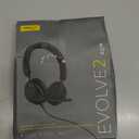 Jabra Evolve2 40 SE - Wired Stereo Headset with Noise Cancelling and 3 Microphone Technology - USB-C Cable - Certified for MS Teams - Also Compatible with Other Platforms - Black (Neue Ausgabe)