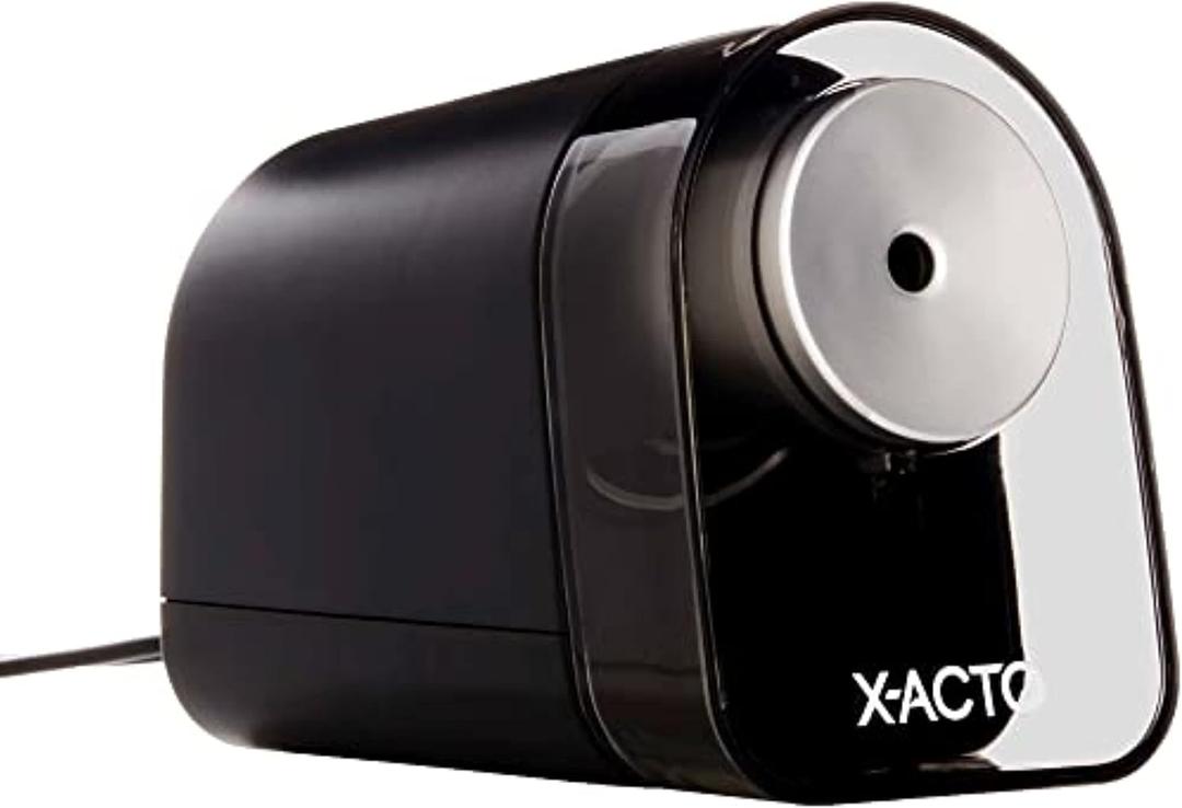X-ACTO XLR Electric Pencil Sharpener, Black, 1 Count - Back to School, Teacher, Classroom Supplies