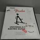 Fender Universal A-Frame Guitar Stand for Electric and Bass Guitars, Height Adjustable Padded Rest, Dual Adjustable Yokes