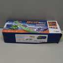 Toddler Car Truck Toys,Car Carrier Truck Toys for Kids Age 3-5 4-8,Foldable Car Track Sets with 2.8-Ft Race Track and 6 Die-Cast Race Cars, Truck Toys Gifts for 3 4 5 6 7 8+ Year Old Boys Girls(Green)