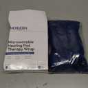 Mini Microwave Heating Pad - 2 Pack, Moist Heat Pack Pillow Warm Compress for Neck, Shoulders, Knee, Wrist, Abdomen (Dark Blue)