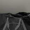 Car Seat Travel Bag with Wheels Fits All Nuna Pipa car seat and Base, Chicco Keyfit 35 and Anti-rebound Bar Base, Doona travel bag, Padded Infant Gate Check Bag with side pocket, Bumper Feet (23.8 inch)