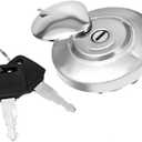Fuel Gas Tank Door Cover Cap Fuel Door Cover+Key Fit for Honda Shadow Rebel MAGNA VTX VT600 750 1100 1300