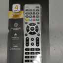 GE 4-Device Universal Remote Control, Designer Series, Brushed Nickel/Silver, 33709